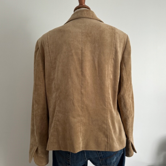 Conrad C Collection - Tan Velvet Jacket /Blaser - Picture 6 of 12